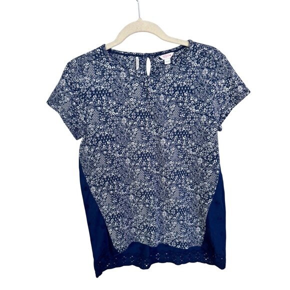 Fat face girls tunic top size 12 floral‎ lace embroidered spring - Picture 1 of 6